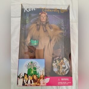 Barbie Ken as Cowardly Lion Wizard of Oz